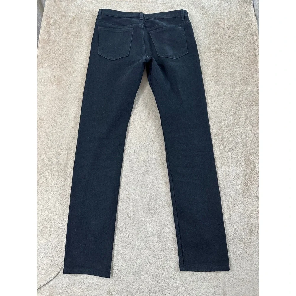 APC Petit Standard Jean Droit Etroit Black Denim Jeans Size 29(31) x 31 EUC